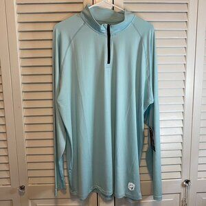 NWT BORN PRIMITIVE MENS PERFORMANCE QUARTER ZIP ATHLEISURE TOP